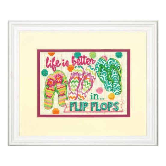 DIY "Flip Flops" 7.0"x5.0"