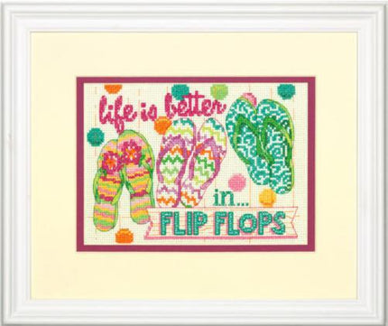 DIY "Flip Flops" 7.0"x5.0"