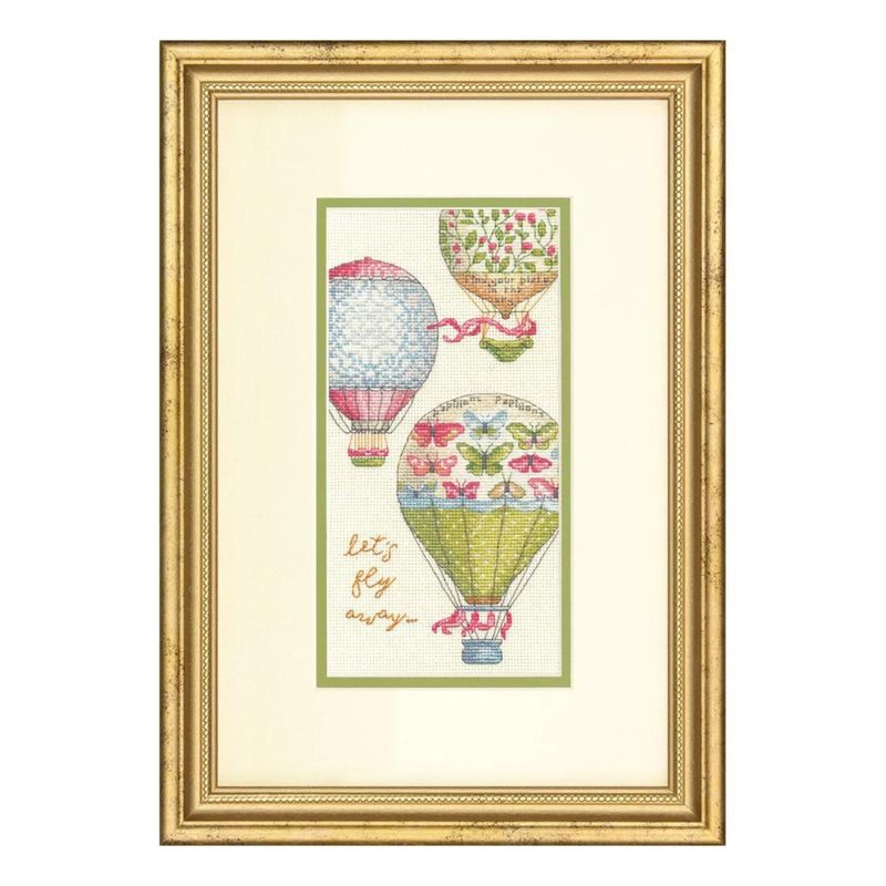 DIY "Let's fly away" 4.0"x8.0"