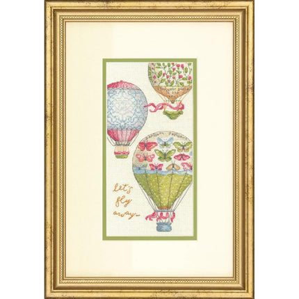 DIY "Let's fly away" 4.0"x8.0"