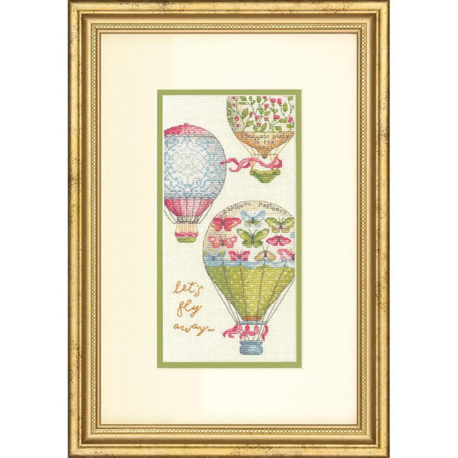 DIY "Let's fly away" 4.0"x8.0"