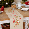 DIY Aida Table Runner kit "Jumping Reindeers"
