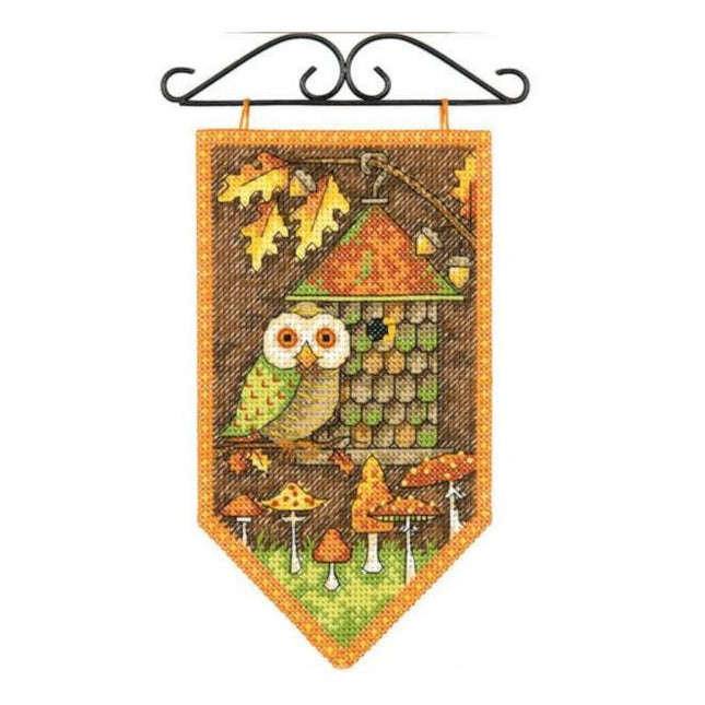 DIY "Fall Mini Banner" 5.0"x8.0"