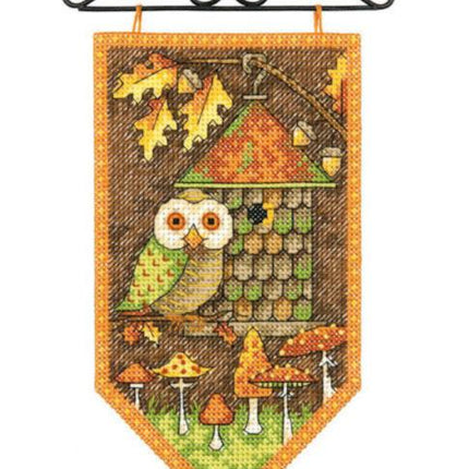 DIY "Fall Mini Banner" 5.0"x8.0"