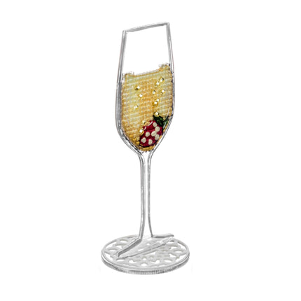 DIY Cross-Stitch Kit: "Cocktail Charm"