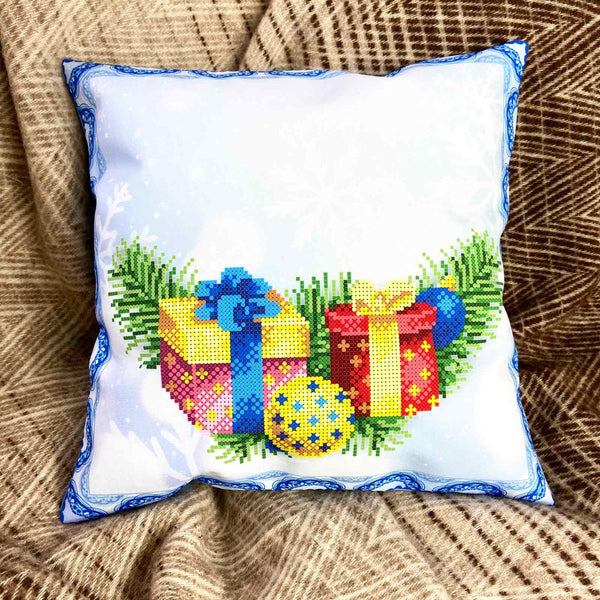 DIY Bead embroidery cushion cover kit 