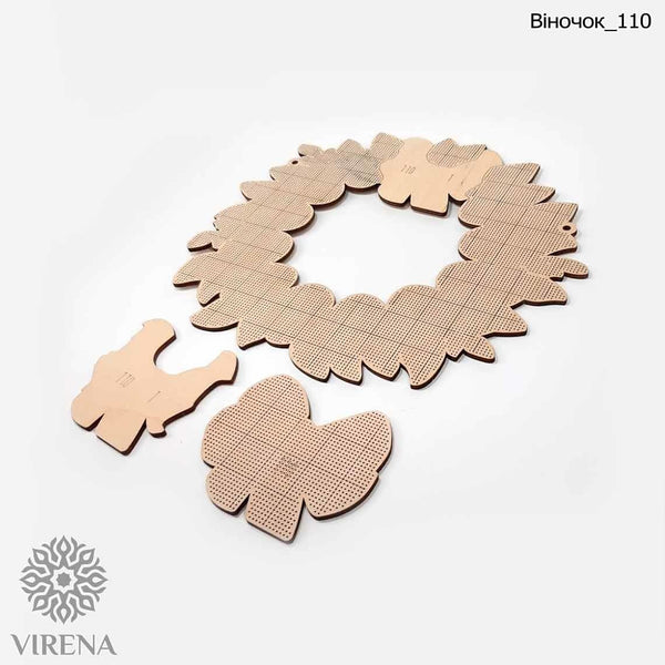 DIY Beaded Door Wreath Kit 