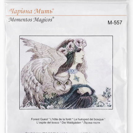 DIY Counted Cross Stitch Kit "Forest Guest"