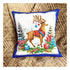DIY Bead embroidery cushion cover kit "Christmas Deer"