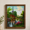 DIY Counted Cross Stitch Kit "Whisper of the River"