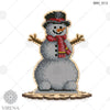 DIY Christmas decoration kit "Christmas snowman"