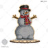 DIY Christmas decoration kit "Christmas snowman"
