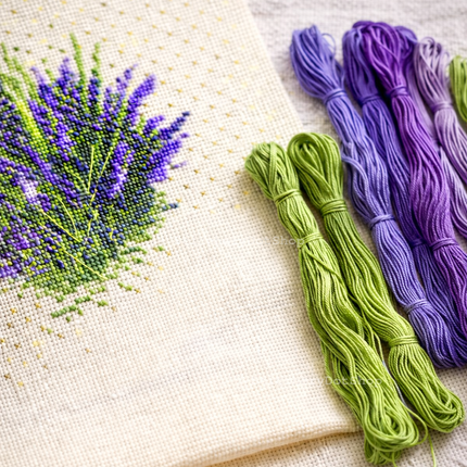 DIY Counted Cross Stitch Kit "Home comfort"