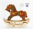 🎠 DIY Counted Cross Stitch Kit Rocking Horse 