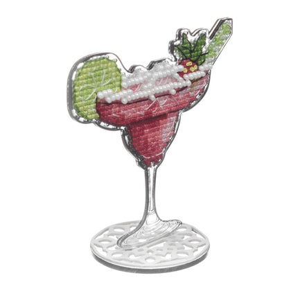DIY Cross-Stitch Kit: "Cocktail Charm"