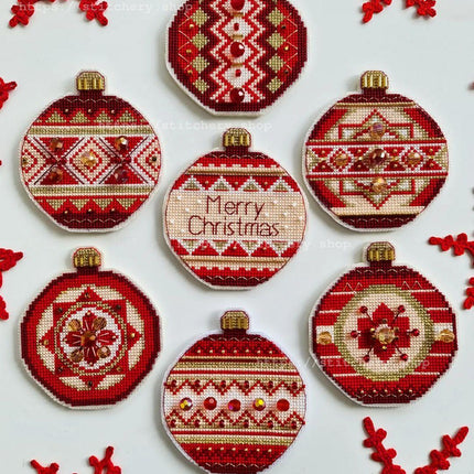 DIY Cross stitch kit "Merry Christmas"