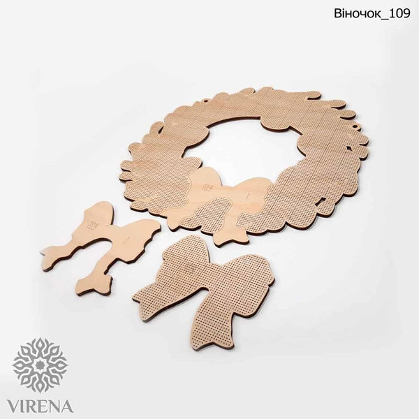 DIY Beaded Door Wreath Kit 