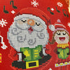 DIY Bead embroidery cushion cover kit "Santa’s song "