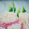 DIY Bead Embroidery Kit "White peonies" 9.1"x16.1" / 23.0x41.0 cm