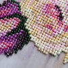 DIY Bead Embroidery Kit "Gentle roses" 9.1"x16.1" / 23.0x41.0 cm