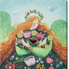 DIY Bead Embroidery Kit "Spring in love" 11.8"x17.7" / 30.0x45.0 cm