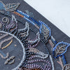 DIY Bead Embroidery Kit "Captive of the night" 10.0"x9.9" / 25.5x25.2 cm
