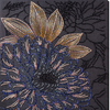 DIY Bead Embroidery Kit "Blooming in the dark" 11.8"x15.7" / 30.0x40.0 cm