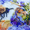 DIY Bead Embroidery Kit "Flower honey" 7.9"x10.2" / 20.0x26.0 cm