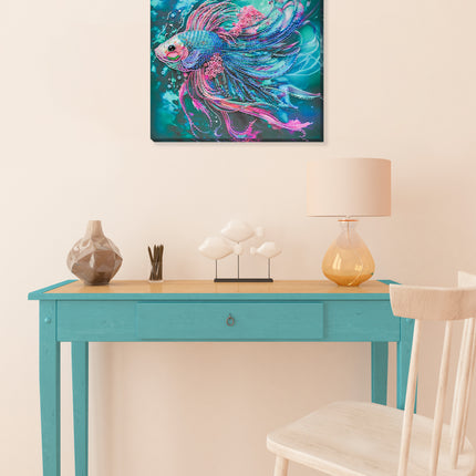 DIY Bead Embroidery Kit "At depth" 13.0"x11.8" / 33.0x30.0 cm