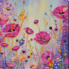 DIY Bead Embroidery Kit "Spring moment" 8.7"x17.7" / 22.0x45.0 cm