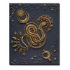 DIY Bead Embroidery Kit "Main Bead Embroidery Kit Golden talisman" 7.9"x9.8" / 20.0x25.0 cm