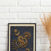 DIY Bead Embroidery Kit "Main Bead Embroidery Kit Golden talisman" 7.9"x9.8" / 20.0x25.0 cm