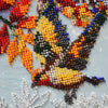 DIY Bead Embroidery Kit "Main Bead Embroidery Kit Under the viburnum" 9.1"x10.2" / 23.0x26.0 cm