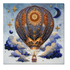 DIY Bead Embroidery Kit "Main Bead Embroidery Kit Air adventures" 11.0"x11.0" / 28.0x28.0 cm