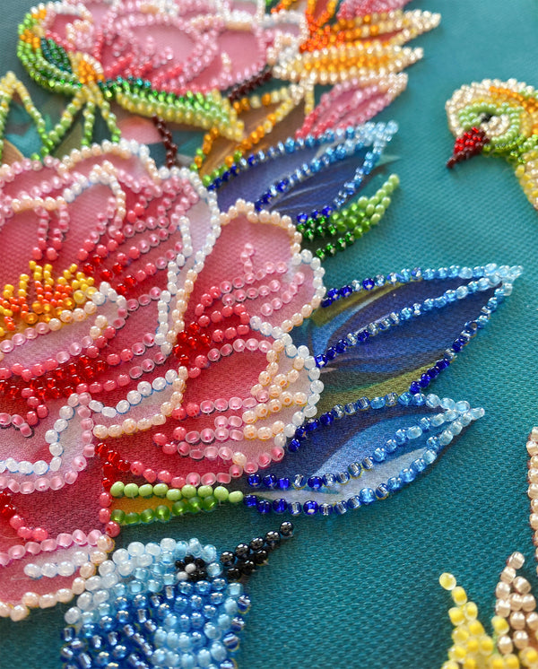 DIY Bead Embroidery Kit 