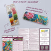 DIY Bead Embroidery Kit "Spring commotion" 9.4"x11.8" / 24.0x30.0 cm