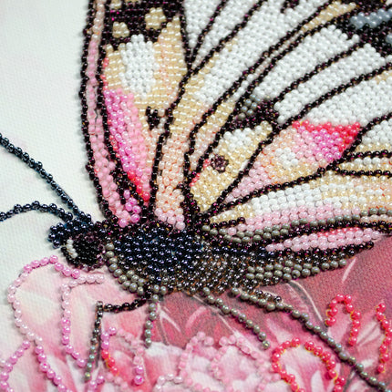 DIY Bead Embroidery Kit "Petal dream" 9.8"x13.0" / 25.0x33.0 cm