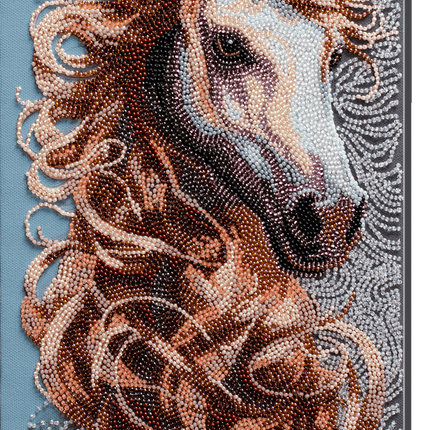 DIY Bead Embroidery Kit "Spirit of the Prairies" 7.9"x14.2" / 20.0x36.0 cm