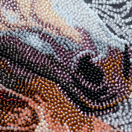 DIY Bead Embroidery Kit "Spirit of the Prairies" 7.9"x14.2" / 20.0x36.0 cm