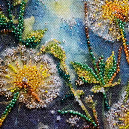 DIY Bead Embroidery Kit "Give your dream to the wind" 6.7"x11.4" / 17.0x29.0 cm