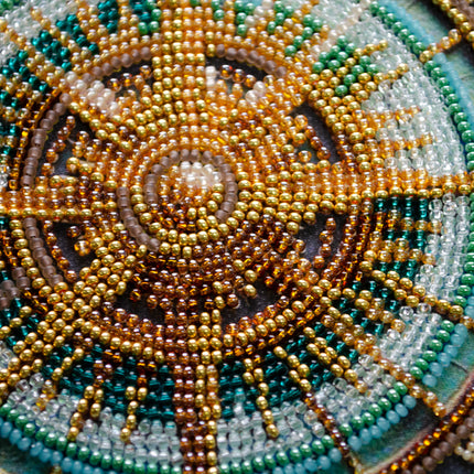 DIY Bead Embroidery Kit "Find your way" 7.9"x11.8" / 20.0x30.0 cm