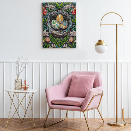 DIY Bead Embroidery Kit "Cherish Traditions" 11.8"x16.1" / 30.0x41.0 cm