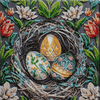 DIY Bead Embroidery Kit "Cherish Traditions" 11.8"x16.1" / 30.0x41.0 cm