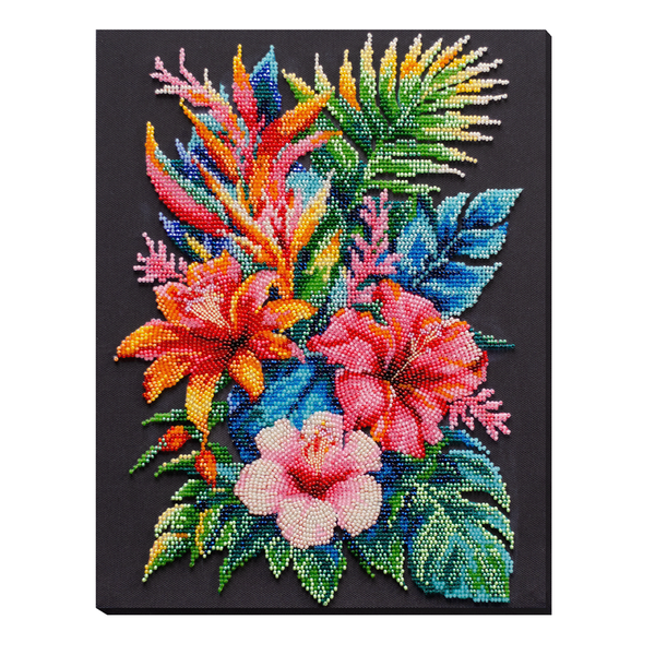 DIY Bead Embroidery Kit "Heavenly delight " 9.4"x12.2" / 24.0x31.0 cm