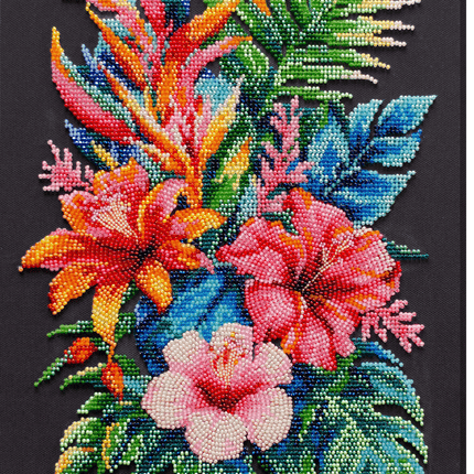 DIY Bead Embroidery Kit "Heavenly delight " 9.4"x12.2" / 24.0x31.0 cm