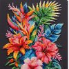 DIY Bead Embroidery Kit "Heavenly delight " 9.4"x12.2" / 24.0x31.0 cm