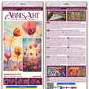 DIY Bead Embroidery Kit "Spring rhythm" 9.4"x16.5" / 24.0x42.0 cm
