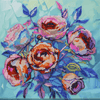 DIY Bead Embroidery Kit "Roses for the Soul" 12.2"x11.8" / 31.0x30.0 cm