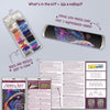 DIY Bead Embroidery Kit "Main Bead Embroidery Kit Waves of Color" 8.3"x14.2" / 21.0x36.0 cm