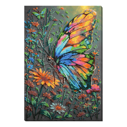 DIY Bead Embroidery Kit " Shades of Summer " 10.2"x15.4" / 26.0x39.0 cm